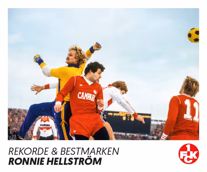 FCK-Stickerbild Ronnie Hellström, Rekorde & Bestmarken